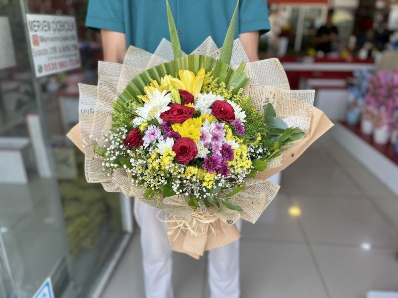 Rustic Elegance Buketi