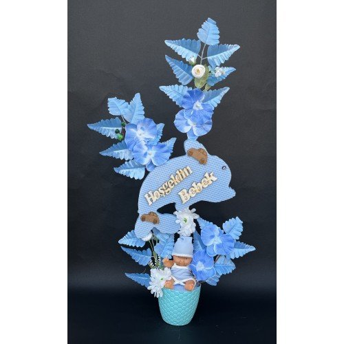 Balina Bebekli Yapay Çiçek