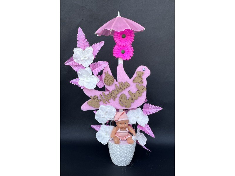 Bebekli çiçek B013