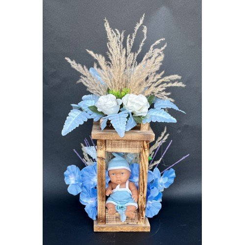 Ahşap Masal Bebekli Arajman Ahşap Masal Bebekli Arajman