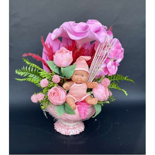 Bebekli çiçek B016