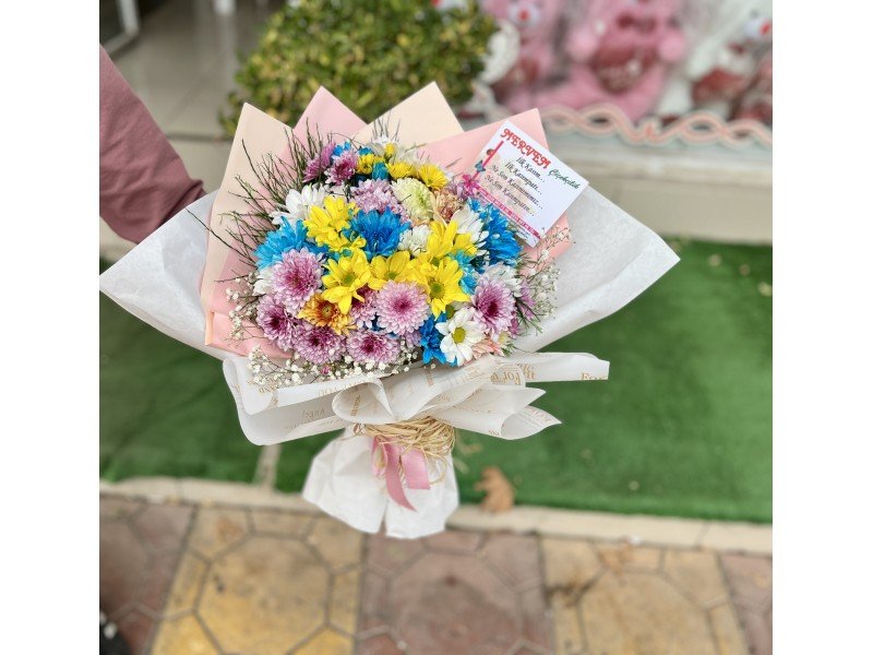 Renkli Bahar Buketi
